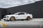 Ford Mustang on Vossen Wheels (LC-104T) 2017 года